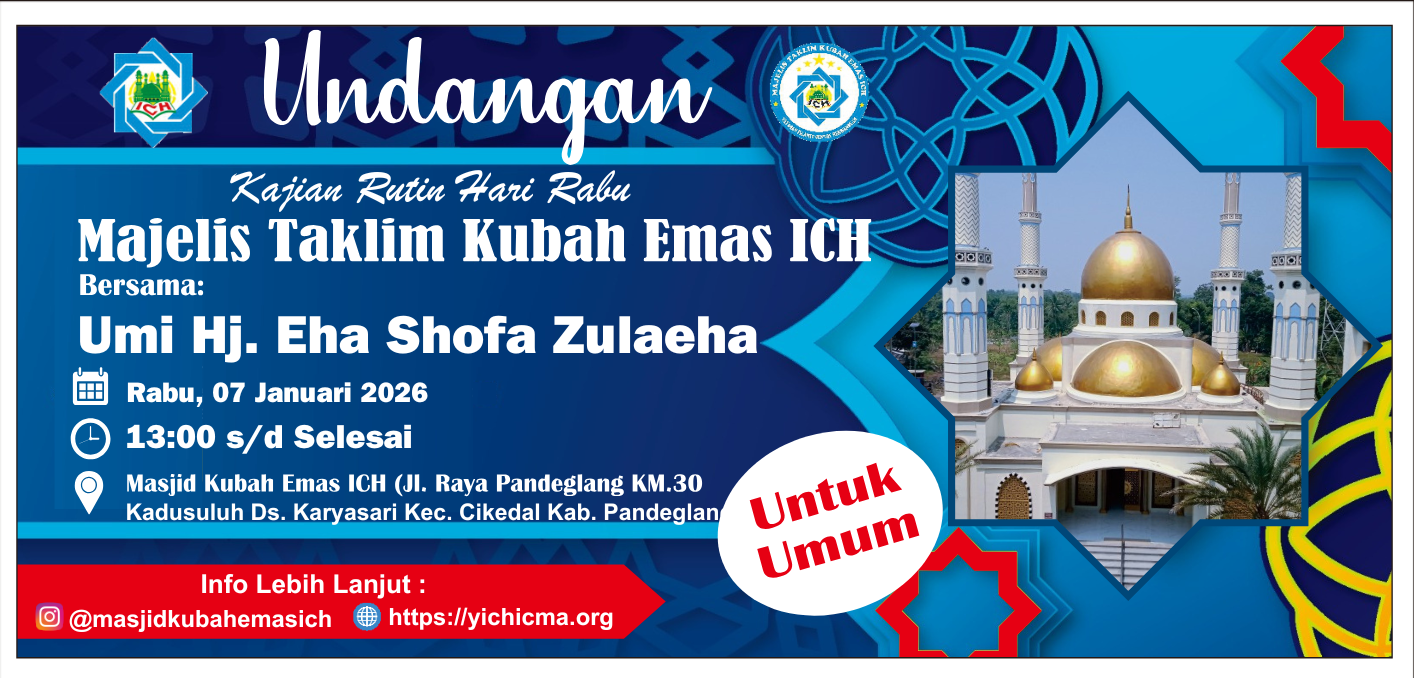 Pengajian Kajian Majelis Taklim ICH