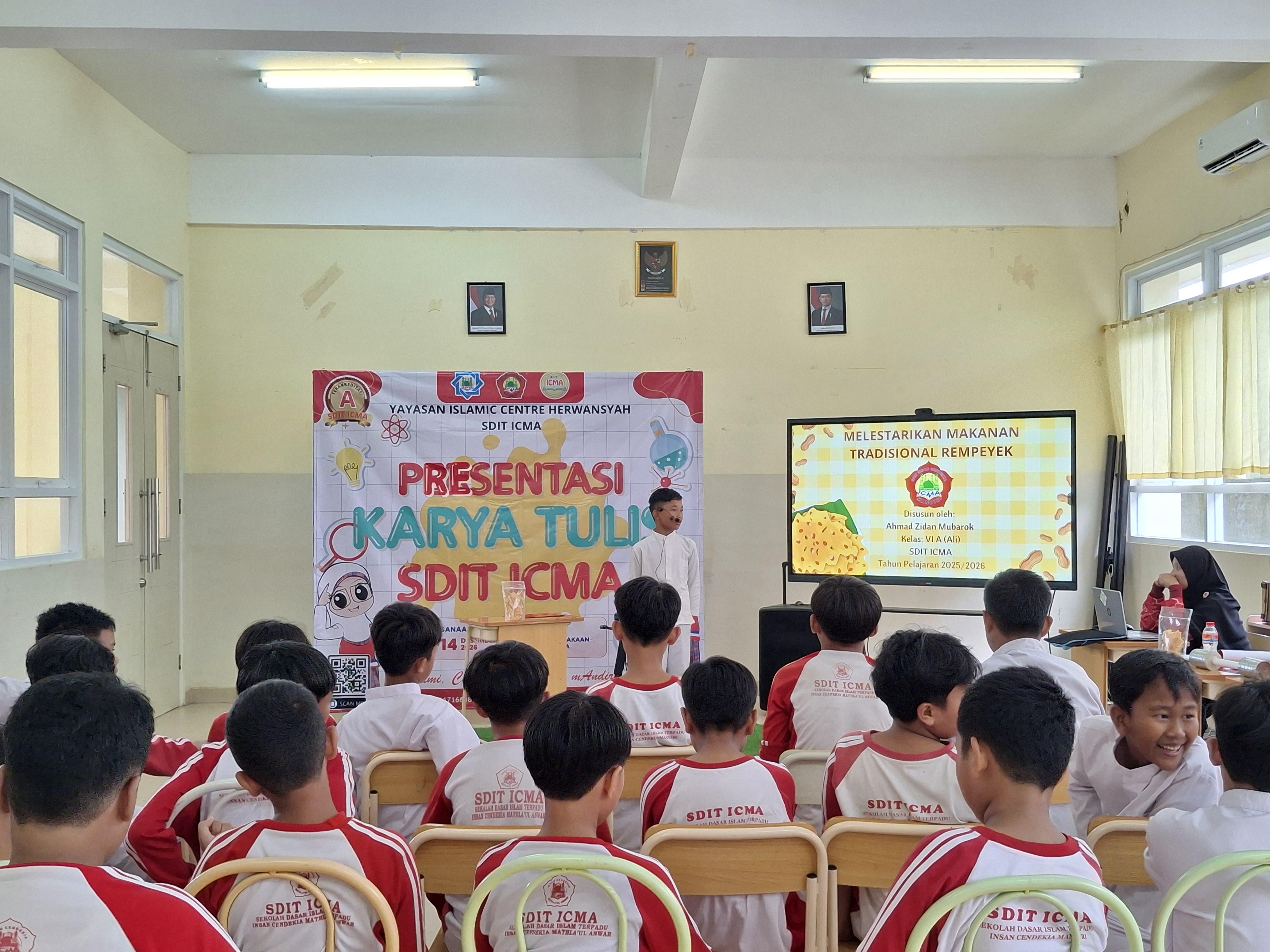 Presentasi Karya Tulis SDIT ICMA: Menumbuhkan generasi Islami, Cerdas, Memimpin dan mandiri Day 2